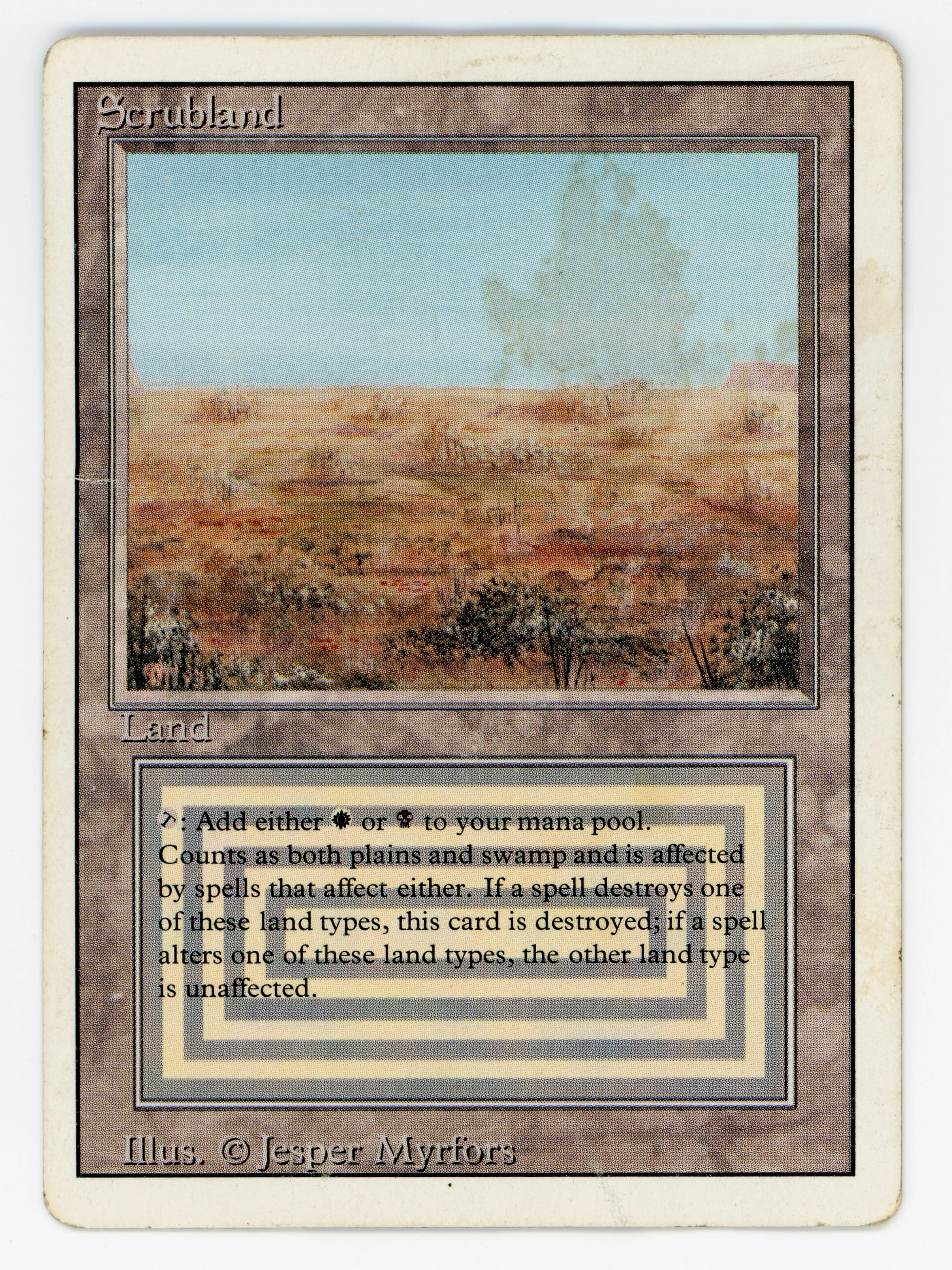 Scrubland — Damaged — ID 16149