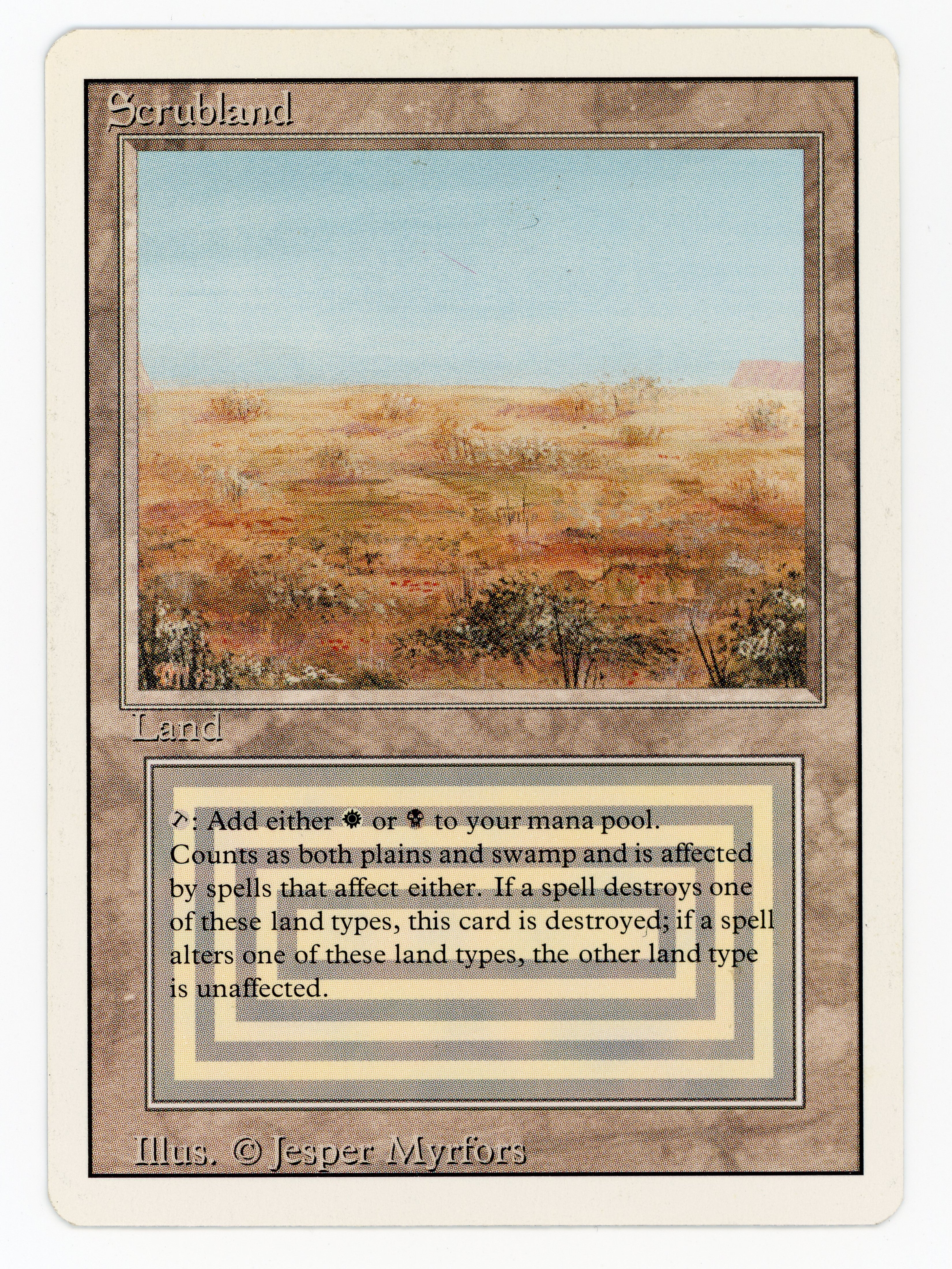 Scrubland — Damaged — ID 16256