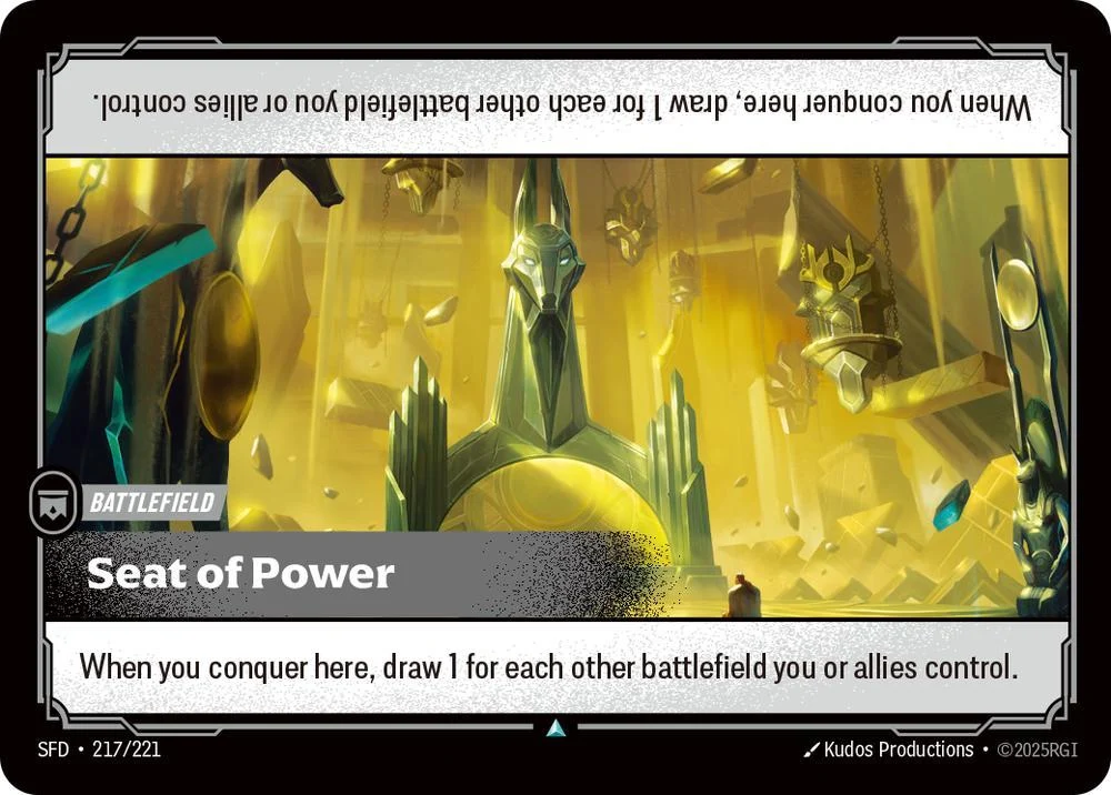 Seat of Power - 217/221 [Spiritforged] [Non-Foil]