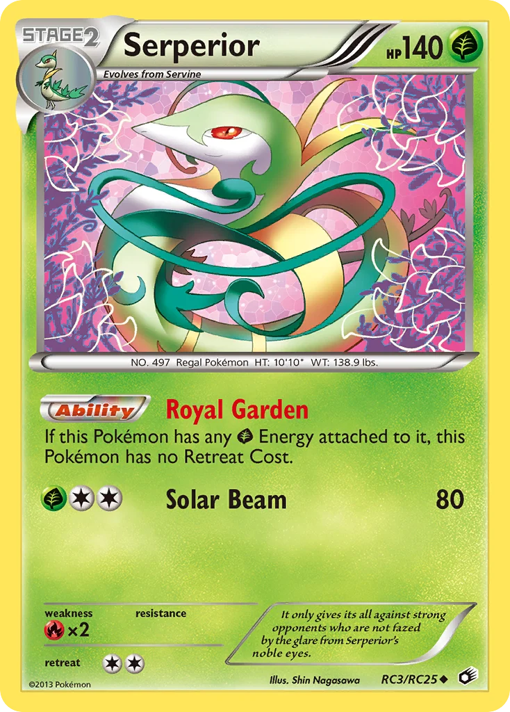 Serperior - RC3/RC25 - Uncommon [bw11-RC3] [Holo]
