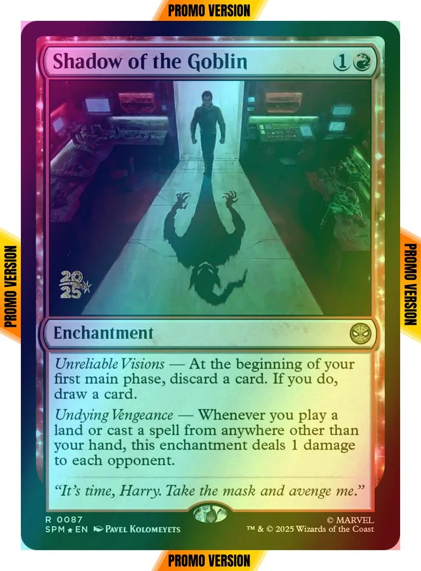 Shadow of the Goblin [87s] [Marvel's Spider-Man: Promos] [Foil]