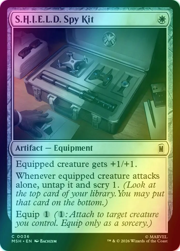 S.H.I.E.L.D. Spy Kit [36] [Marvel Super Heroes] [Foil]