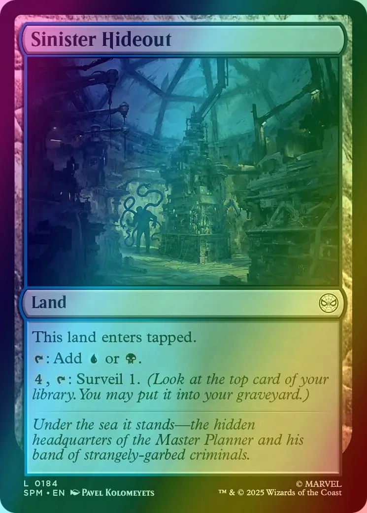 Sinister Hideout [184] [Marvel's Spider-Man] [Foil]