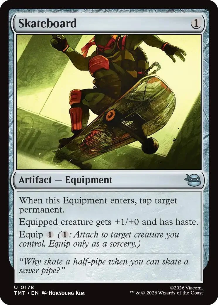 Skateboard [178] [Teenage Mutant Ninja Turtles] [Non-Foil]