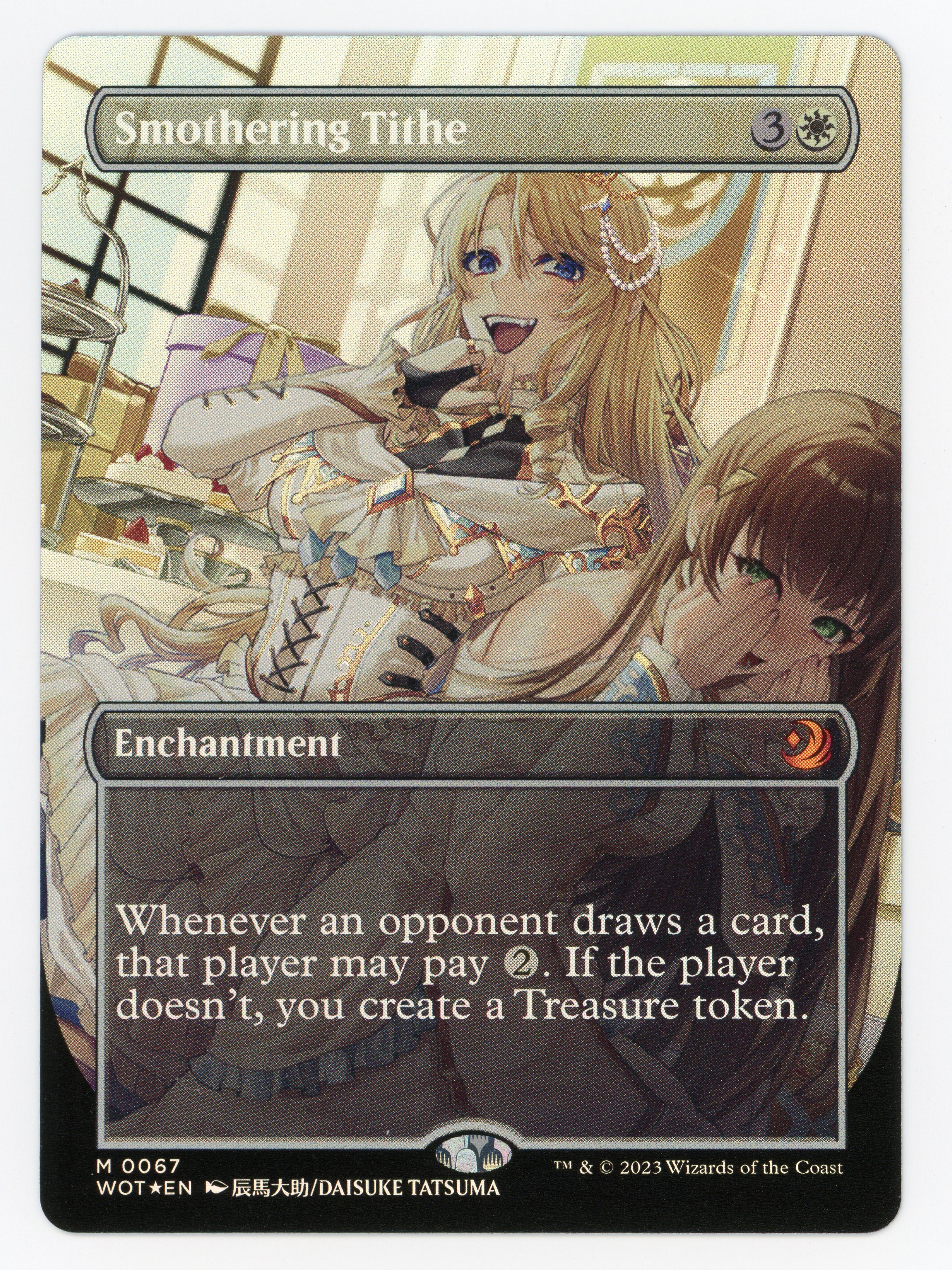 Smothering Tithe — Borderless|Anime|Foil — Scan 16035