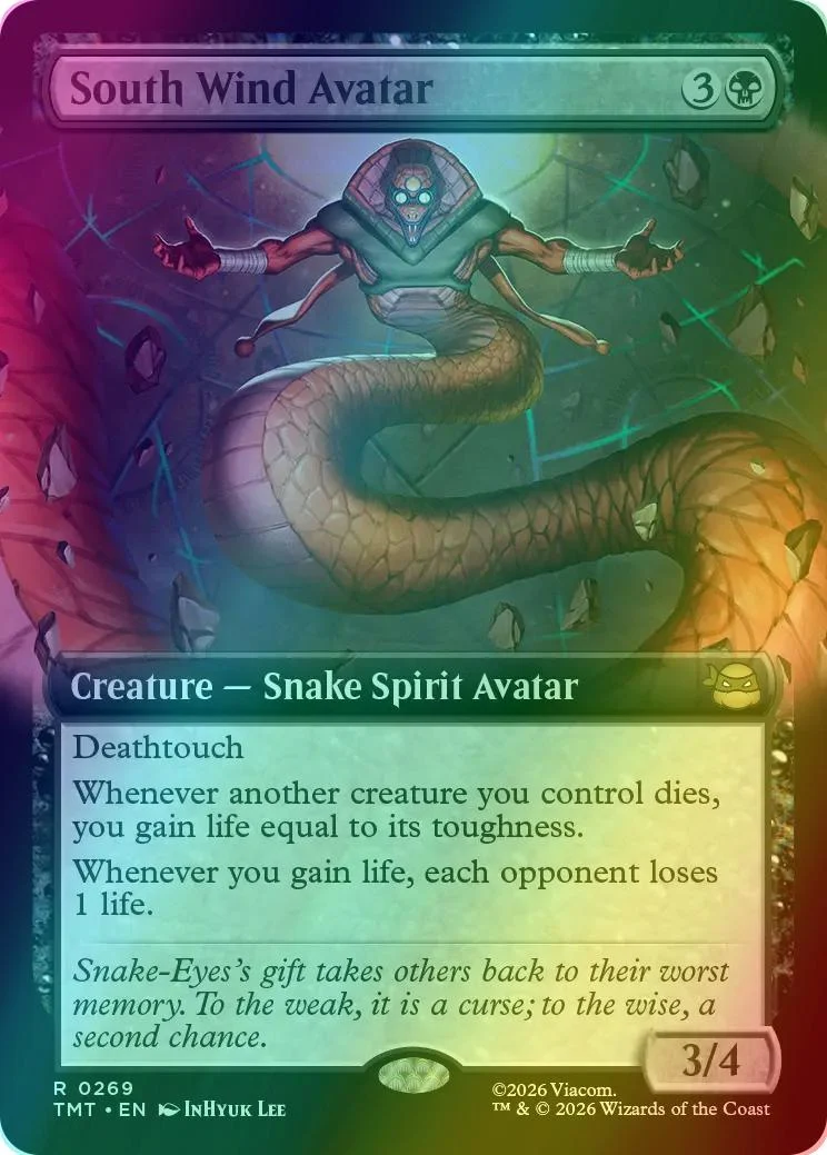South Wind Avatar [269] [Extended Art] [Teenage Mutant Ninja Turtles] [Foil]