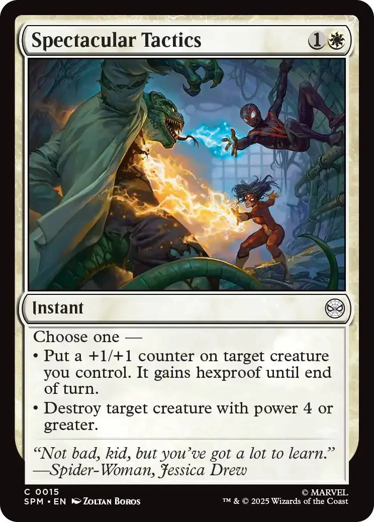 Spectacular Tactics [15] [Marvel's Spider-Man] [Non-Foil]