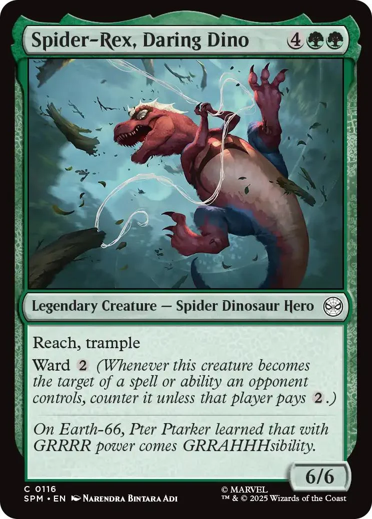 Spider-Rex, Daring Dino [116] [Marvel's Spider-Man] [Non-Foil]