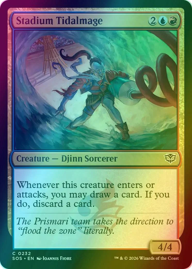 Stadium Tidalmage [232] [Secrets of Strixhaven] [Foil]