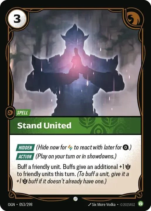 Stand United - 053/298 [Origins] [Non-Foil]