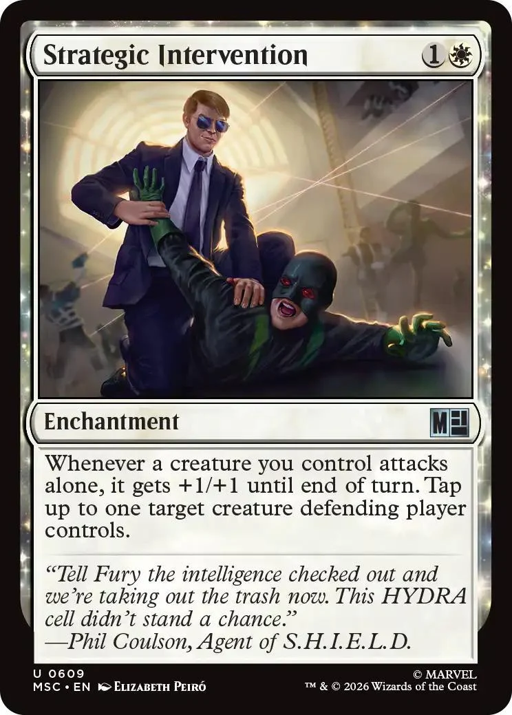 Strategic Intervention [609] [Jumpstart] [Marvel Super Heroes: Commander] [Non-Foil]
