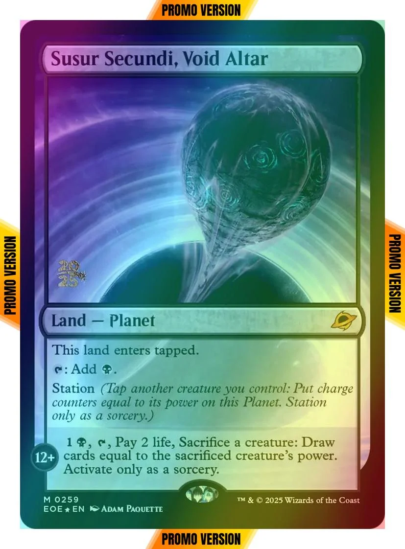 Susur Secundi, Void Altar [259s] [Prerelease] [Edge of Eternities: Promos] [Foil]