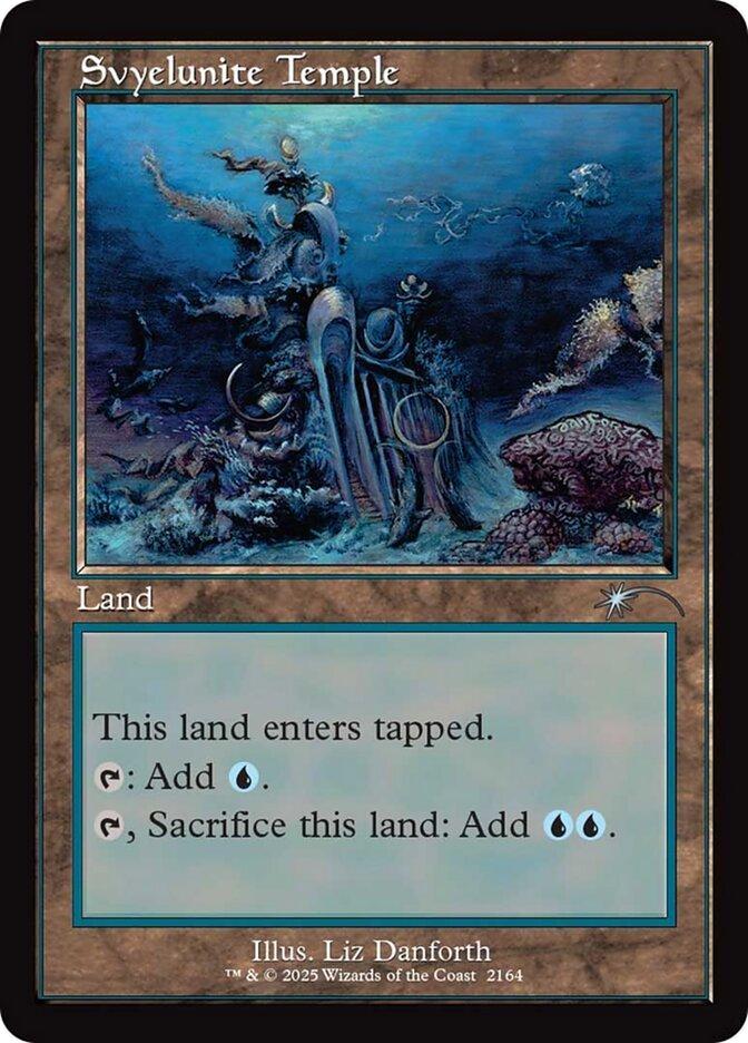 Svyelunite Temple [2164] [Retro Frame] [Dandân Deck] [Secret Lair Drop] [Non-Foil]