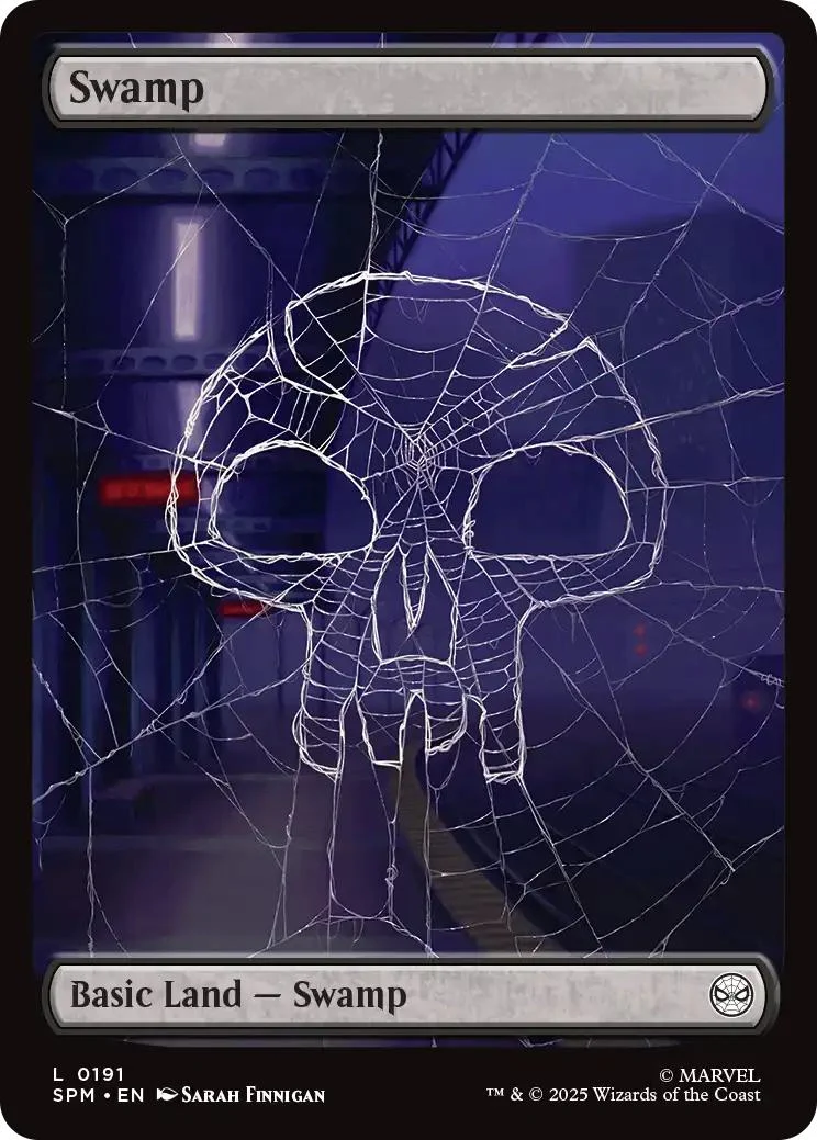 Swamp [191] [Full Art] [Spiderweb] [Marvel's Spider-Man] [Non-Foil]