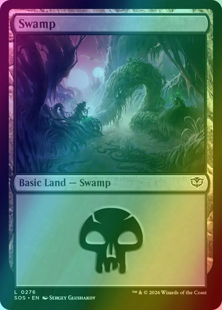 Swamp [276] [Secrets of Strixhaven] [Foil]