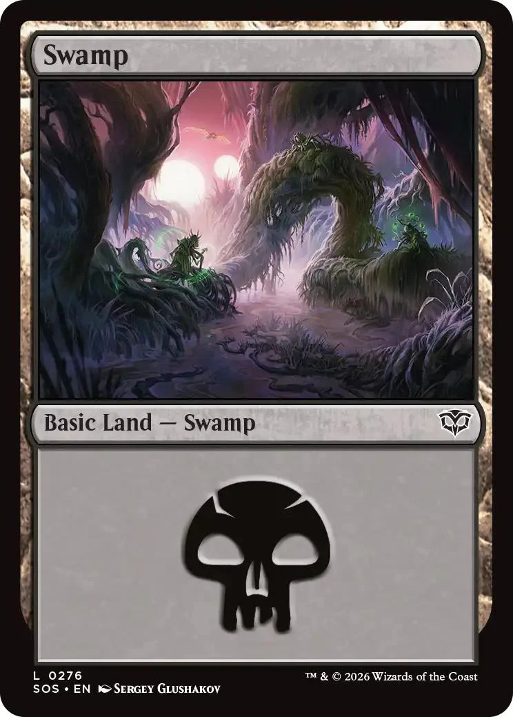 Swamp [276] [Secrets of Strixhaven] [Non-Foil]