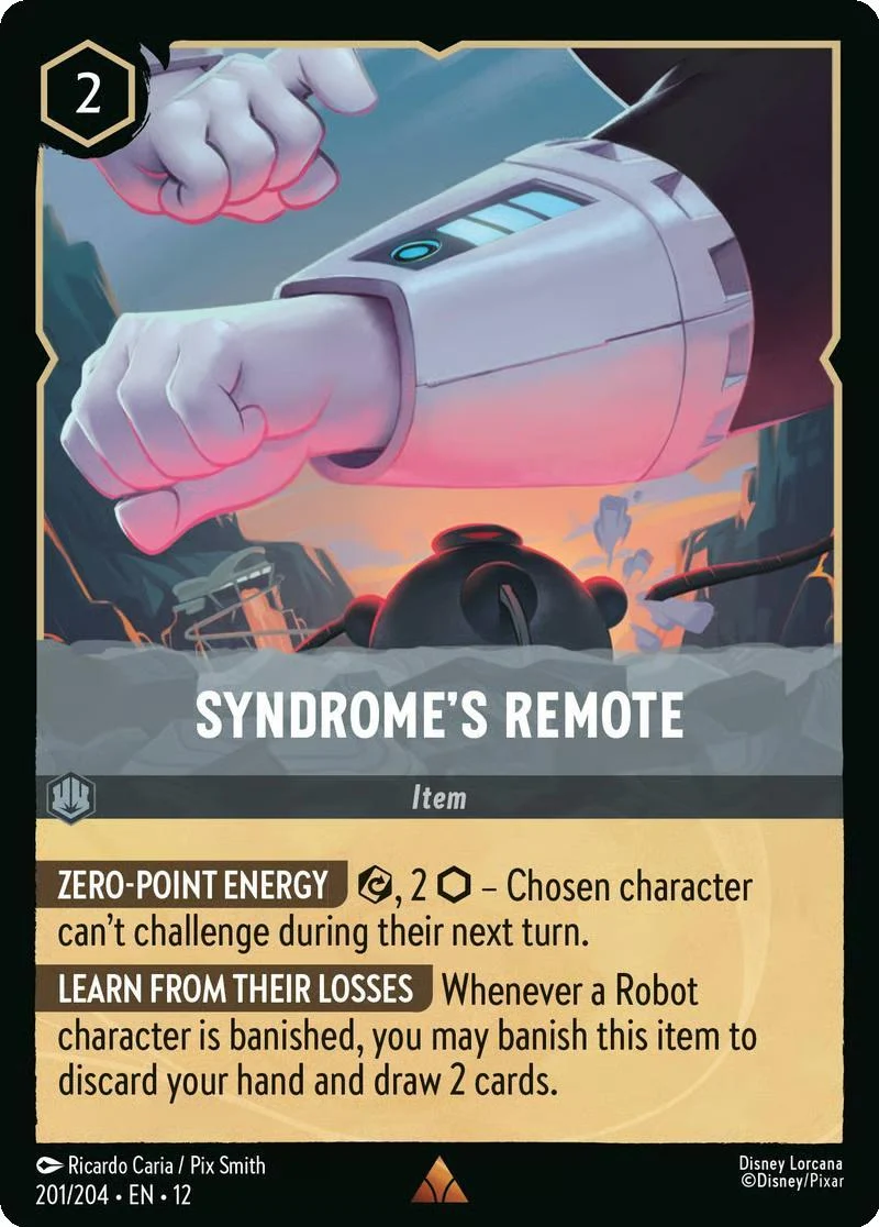 Syndrome's Remote - 201/204 [Wilds Unknown] [Non-Foil]