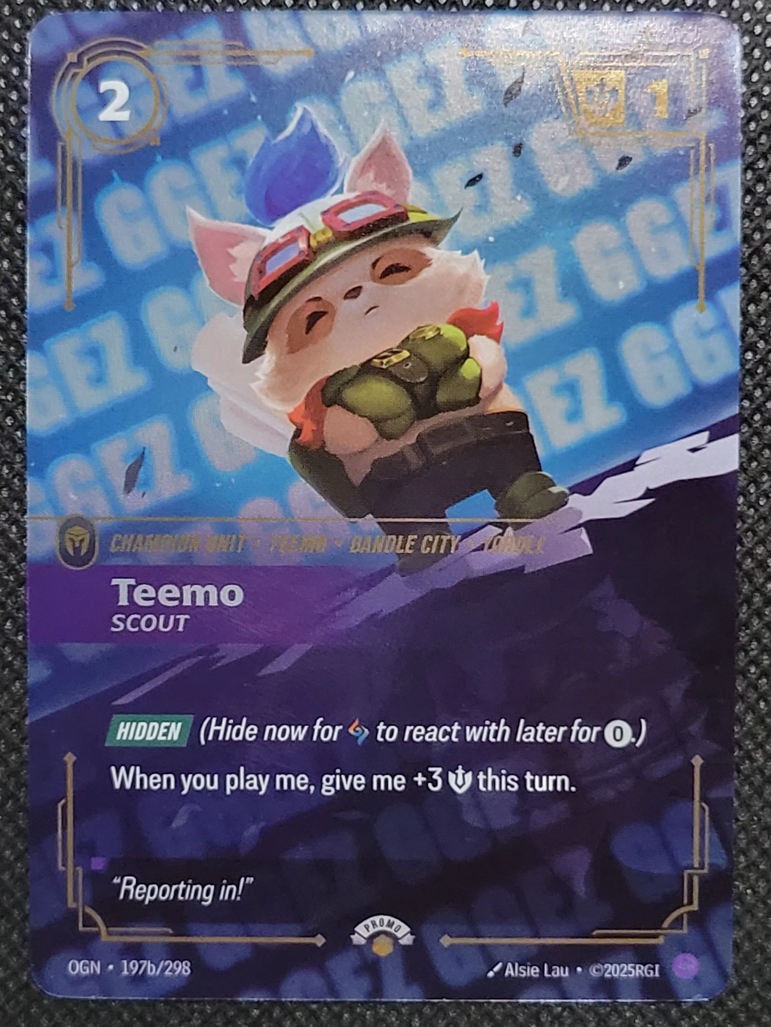 Teemo - Scout — GG EZ|Foil — ID 17189 - Image 3
