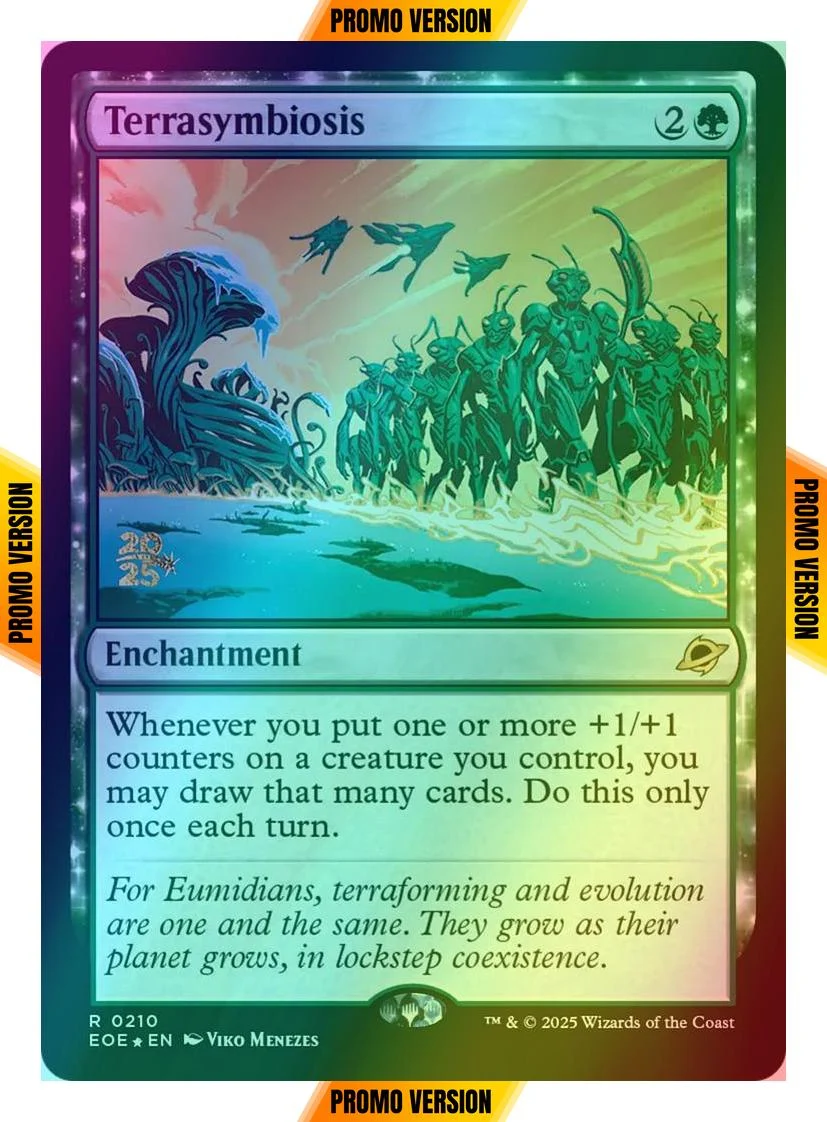 Terrasymbiosis [210s] [Prerelease] [Edge of Eternities: Promos] [Foil]