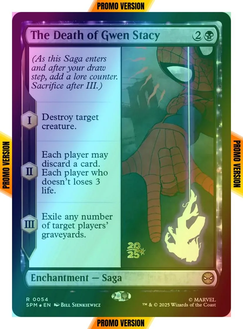 The Death of Gwen Stacy [54s] [Marvel's Spider-Man: Promos] [Foil]