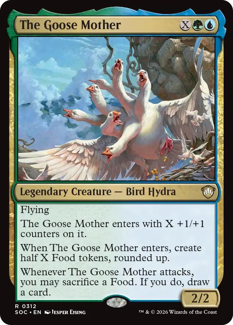 The Goose Mother [312] [Secrets of Strixhaven: Commander] [Non-Foil]