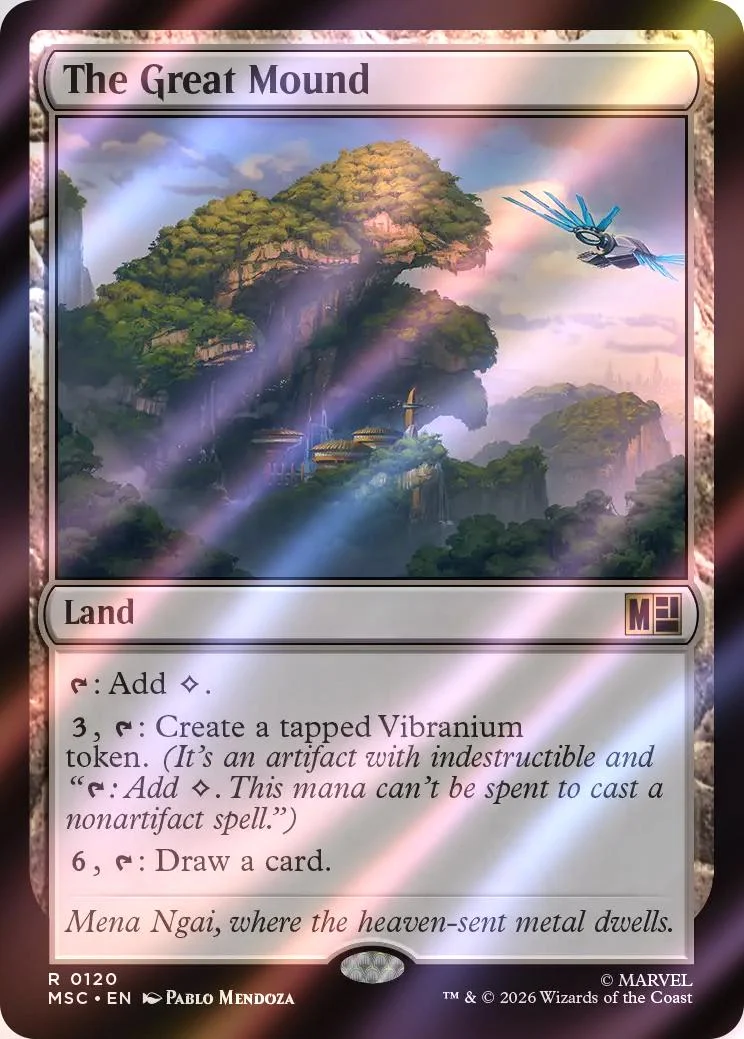 The Great Mound [120] [Marvel Super Heroes: Commander] [Surge Foil]