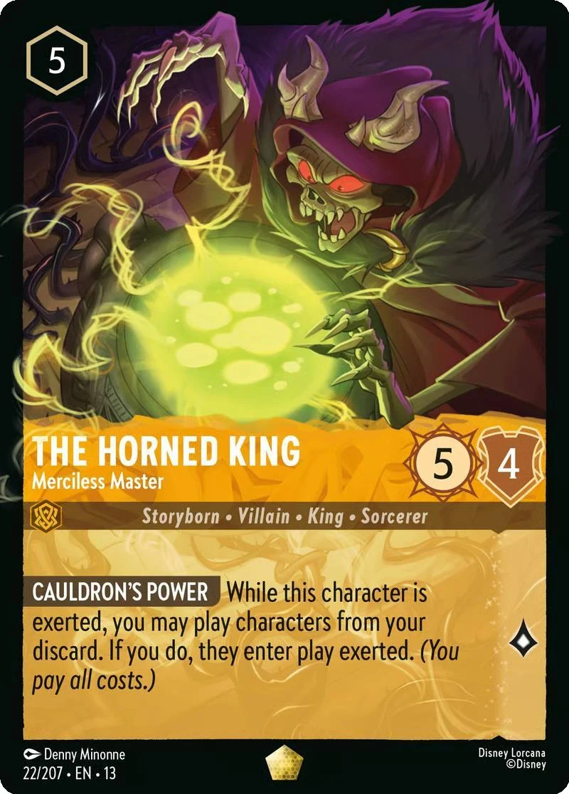 The Horned King - Merciless Master - 22/204 [Attack of the Vine!] [Non-Foil]