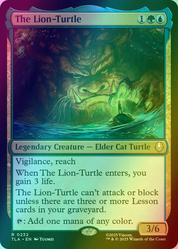 The Lion-Turtle [232] [Avatar: The Last Airbender] [Foil]