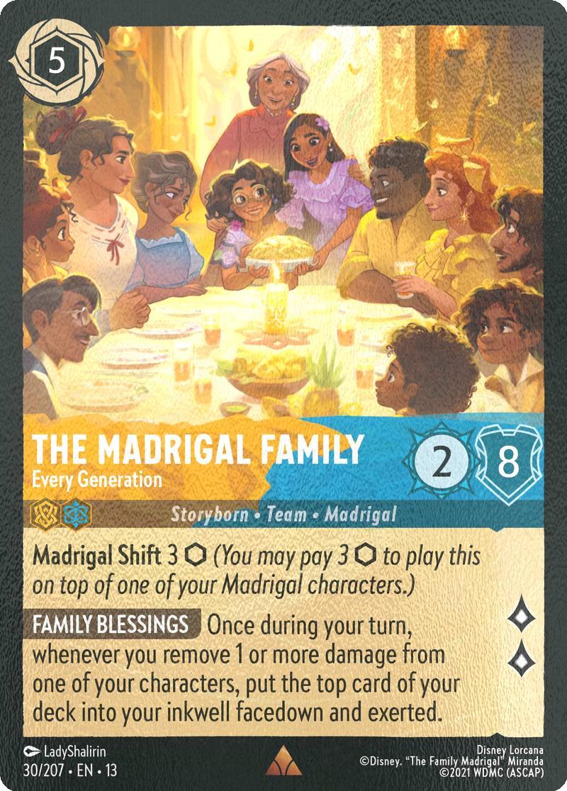 The Madrigal Family - Every Generation - 30/204 [Attack of the Vine!] [Cold Foil]