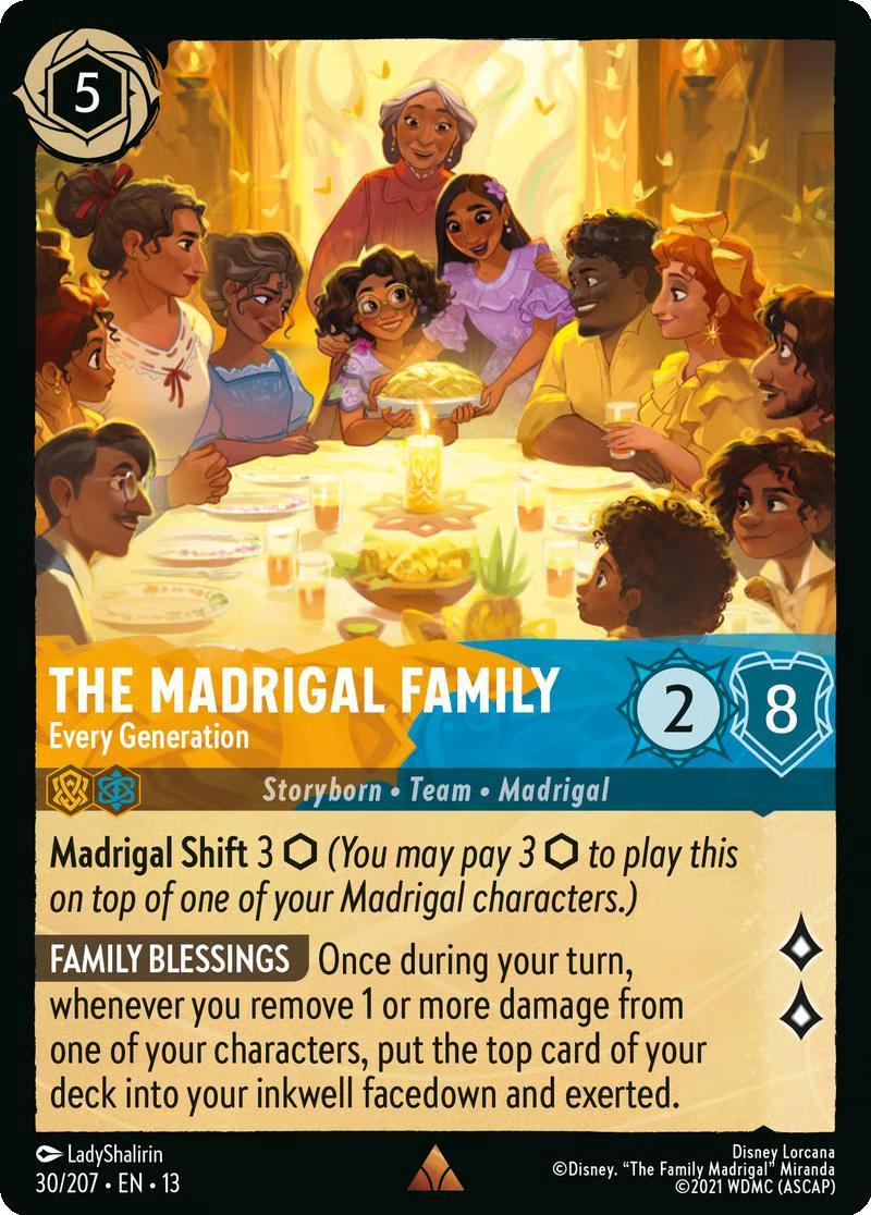 The Madrigal Family - Every Generation - 30/204 [Attack of the Vine!] [Non-Foil]