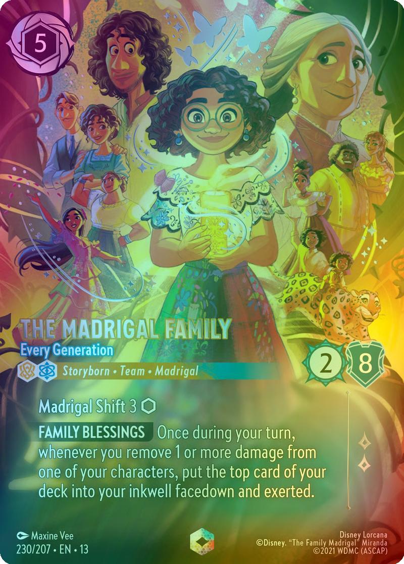 The Madrigal Family - Every Generation (Enchanted) - 230/204 [Attack of the Vine!] [Holofoil]