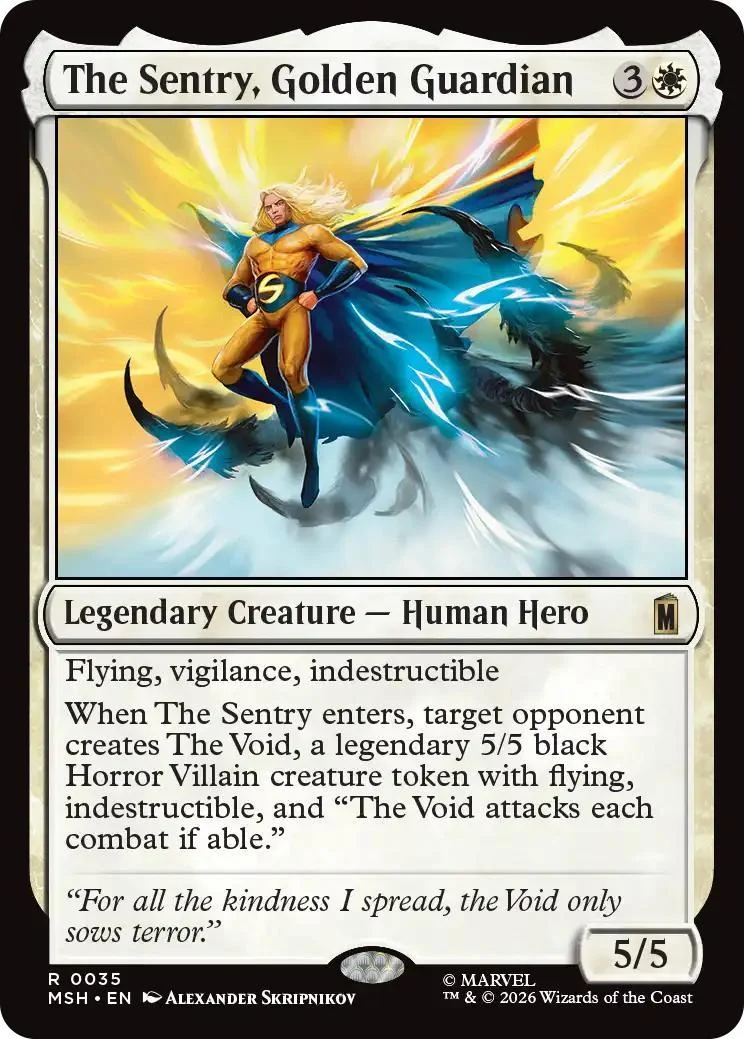The Sentry, Golden Guardian [35] [Marvel Super Heroes] [Non-Foil]