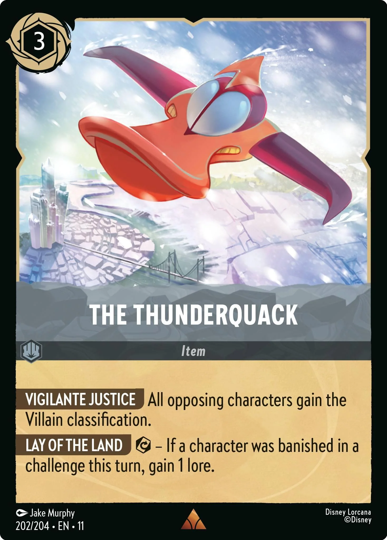 The Thunderquack - 202/204 [Winterspell] [Non-Foil]