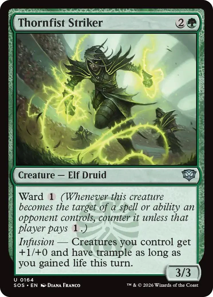 Thornfist Striker [164] [Secrets of Strixhaven] [Non-Foil]
