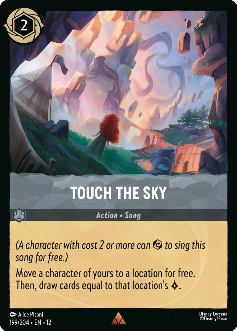 Touch the Sky - 199/204 [Wilds Unknown] [Non-Foil]