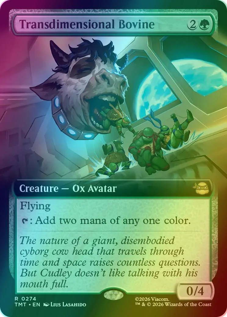 Transdimensional Bovine [274] [Extended Art] [Teenage Mutant Ninja Turtles] [Foil]
