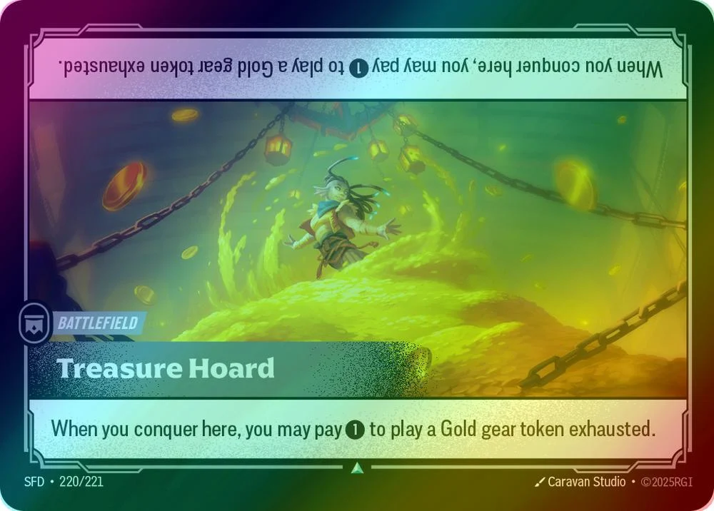 Treasure Hoard - 220/221 [Spiritforged] [Foil]