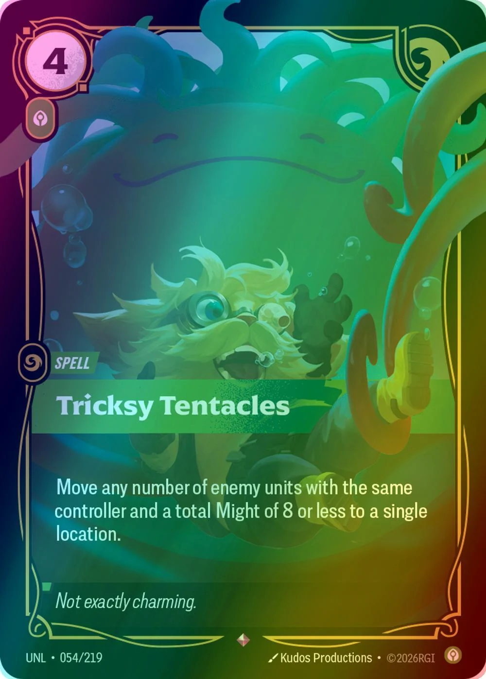 Tricksy Tentacles - 054/219 [Unleashed] [Foil]