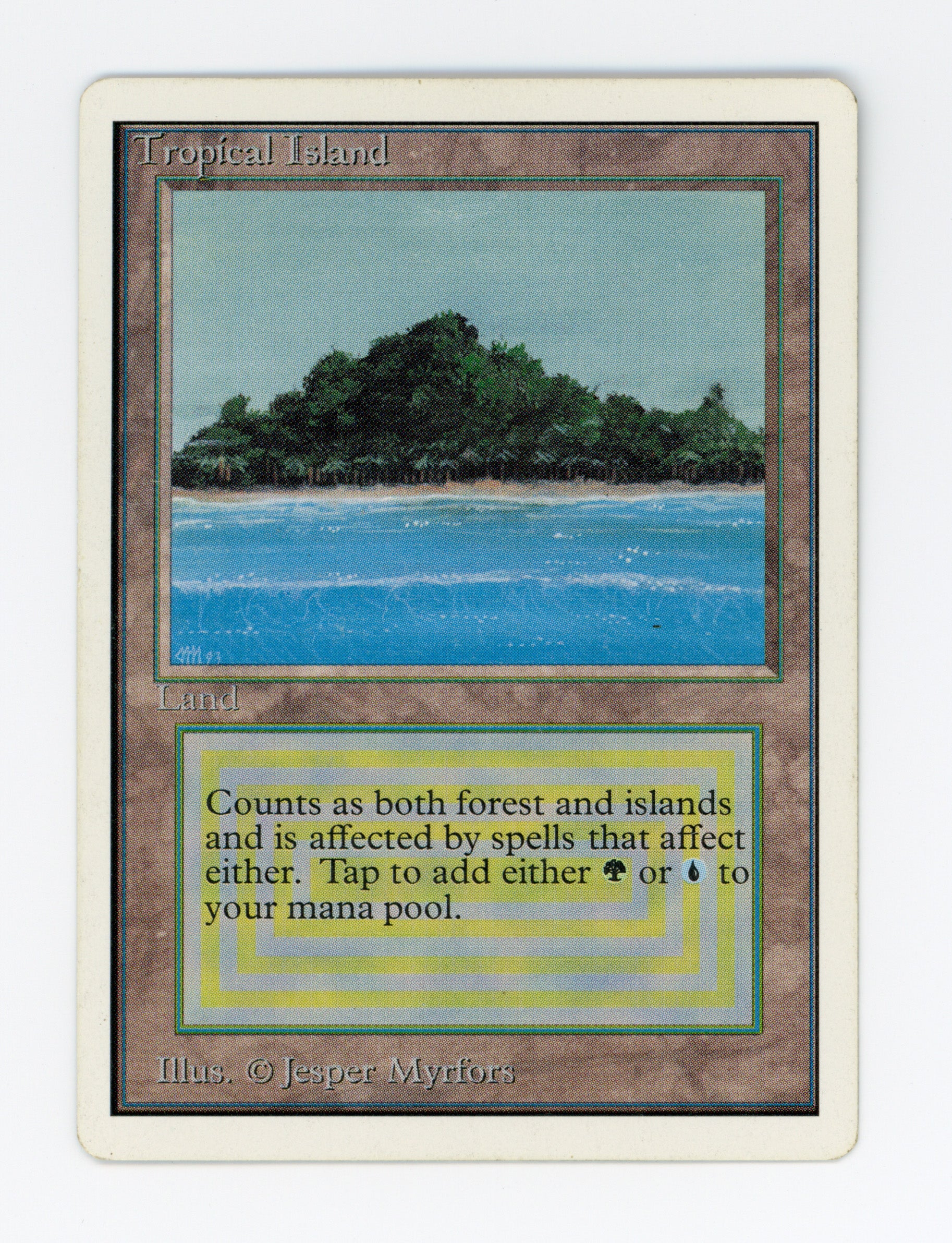 Tropical Island — Damaged — ID 16972
