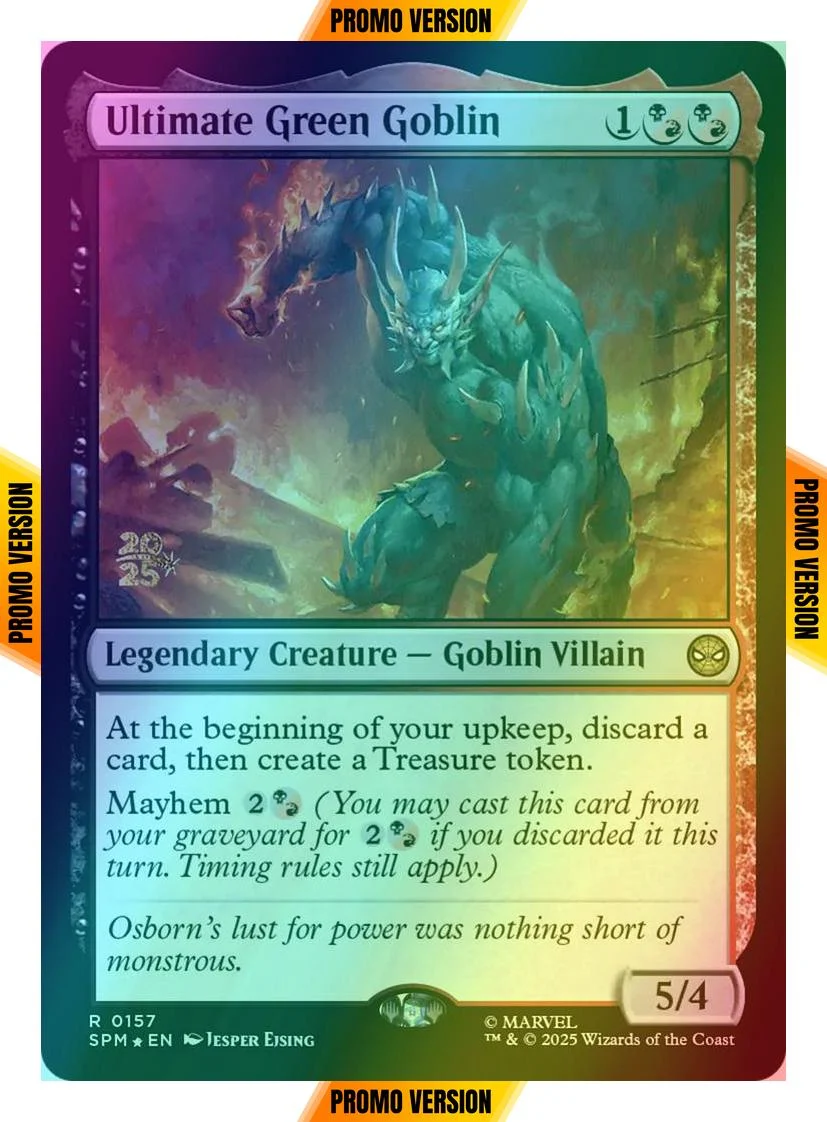 Ultimate Green Goblin [157s] [Marvel's Spider-Man: Promos] [Foil]