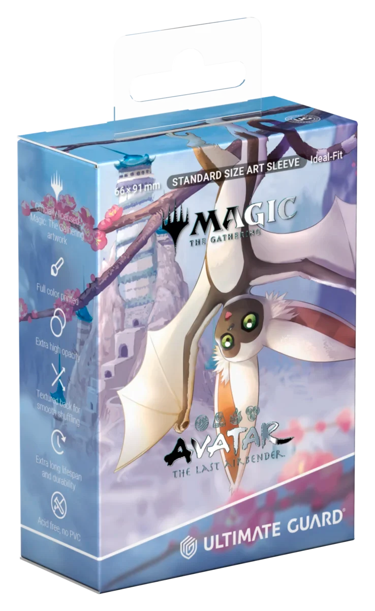 Ultimate Guard Art Sleeves - Standard Size - 100ct - Avatar : The Last Airbender - Momo, Rambunctious Rascal