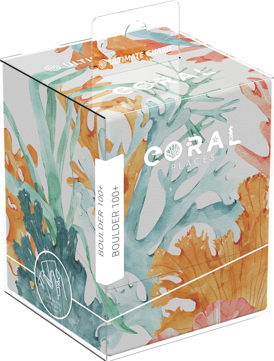 Ultimate Guard Boulder Deck Case - 100+ - Coral Places - Coralline Eden - Image 2