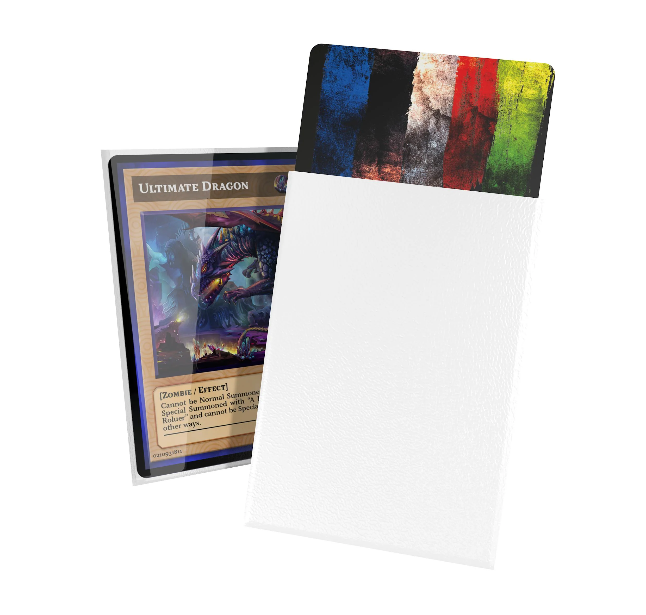 Ultimate Guard Cortex Glossy Sleeves - Japanese Size - 60ct - White - Image 2