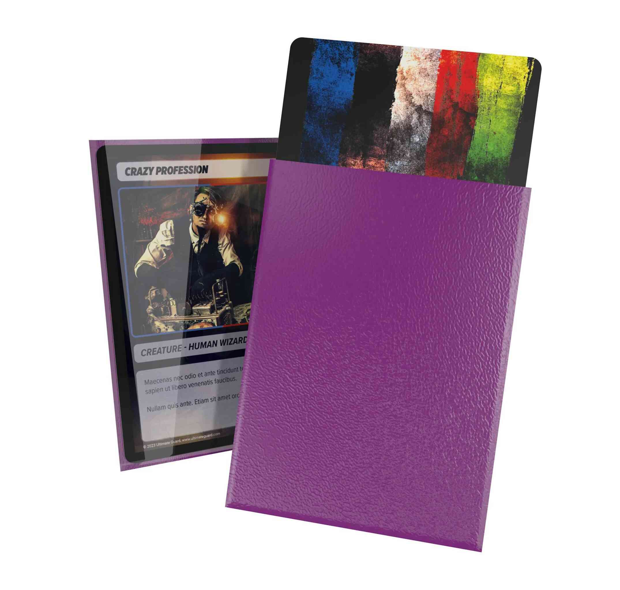 Ultimate Guard Cortex Glossy Sleeves - Standard Size - 100ct - Purple - Image 2