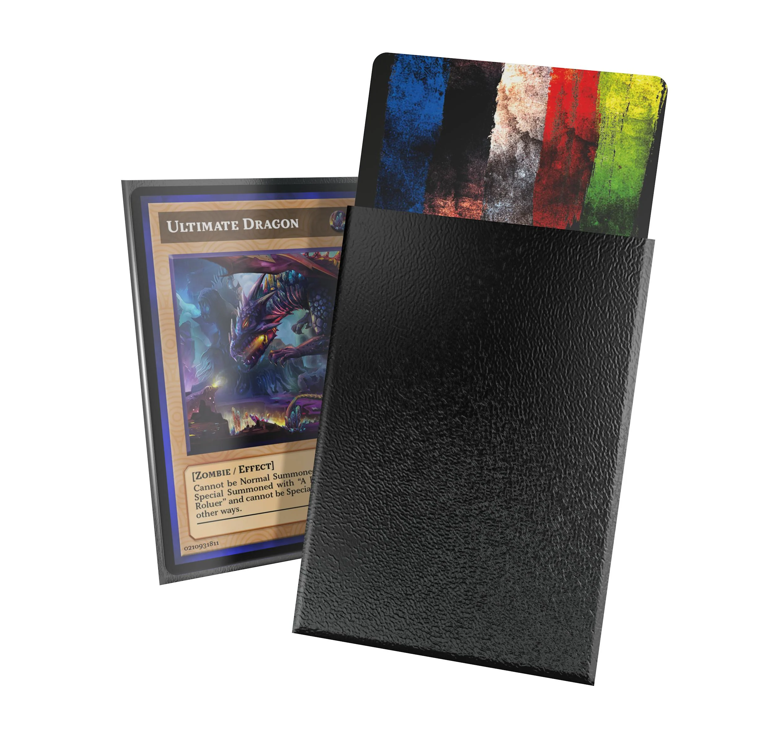 Ultimate Guard Cortex Matte Sleeves - Japanese Size - 60ct - Black - Image 2