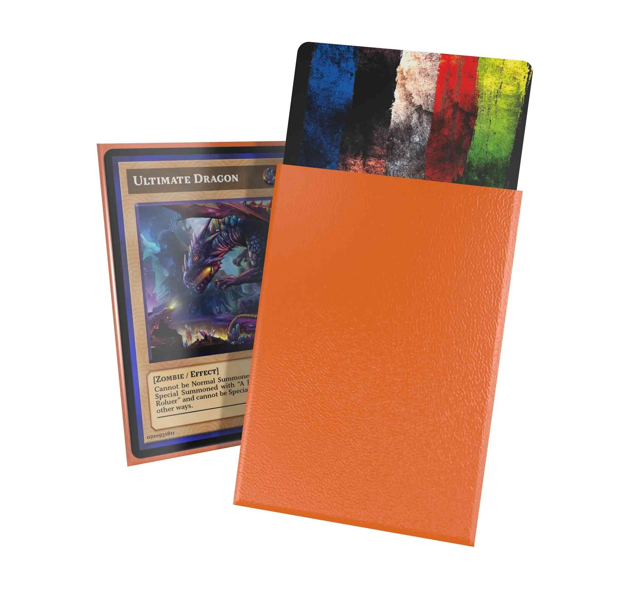 Ultimate Guard Cortex Matte Sleeves - Japanese Size - 60ct - Orange - Image 2