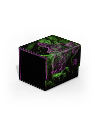 Ultimate Guard MTG Sidewinder Xenoskin Deck Case - 100+ - Duskmourn: House of Horror - Tyvar, The Pummeler