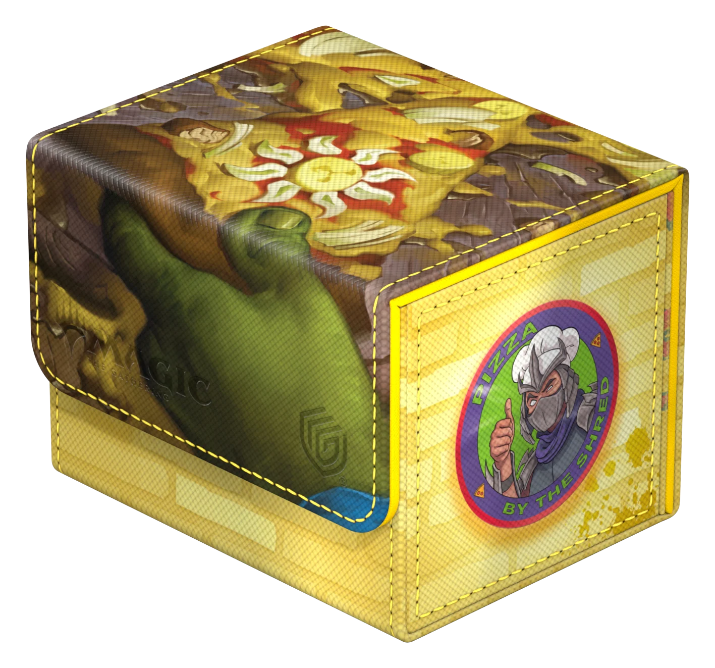 Ultimate Guard MTG Sidewinder XenoSkin Deck Case - 100+ - Teenage Mutant Ninja Turtles - Pizza Plains