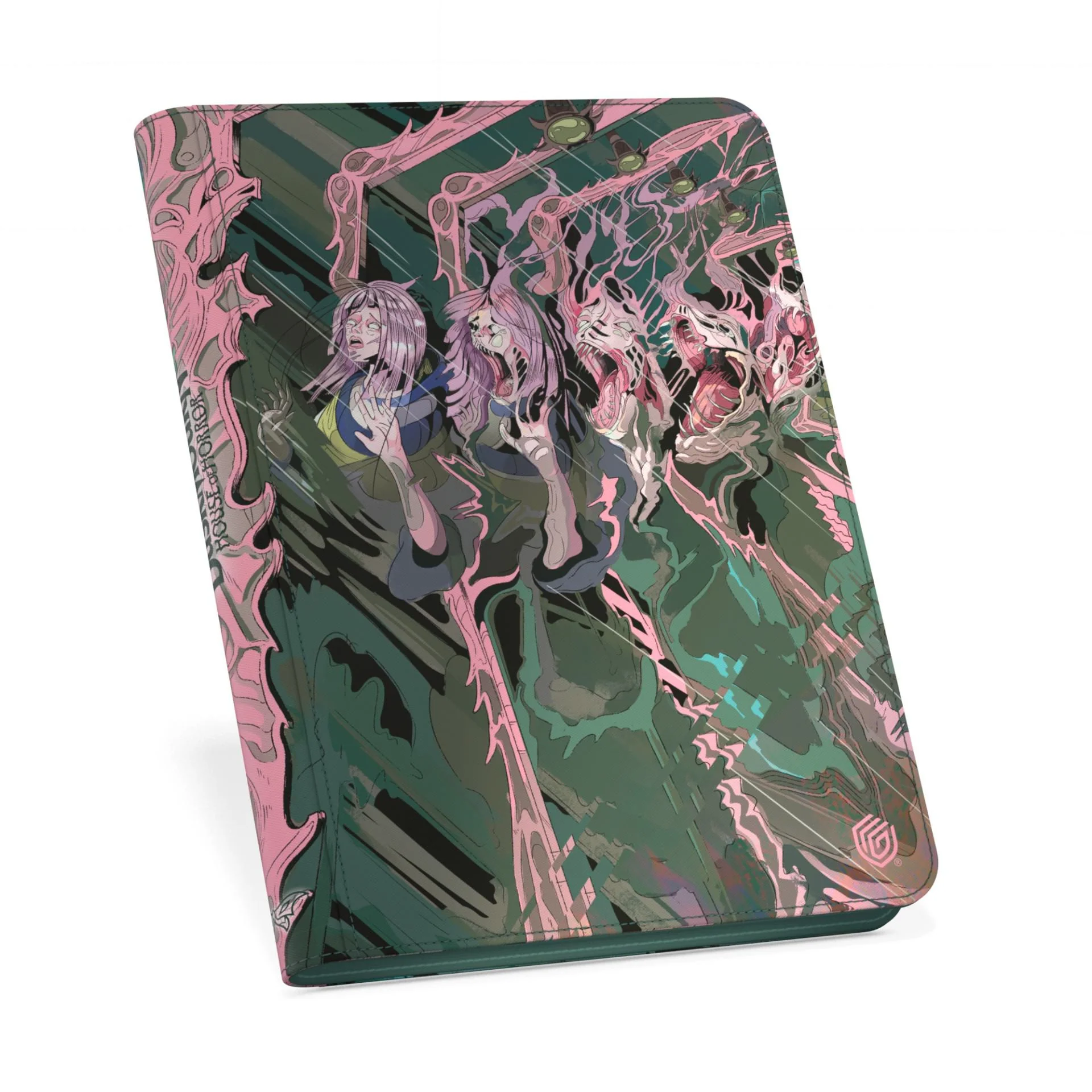 Ultimate Guard MTG Zipfolio 360 Xenoskin Binder - 18-Pocket - Duskmourn: House of Horror - Mirror Room