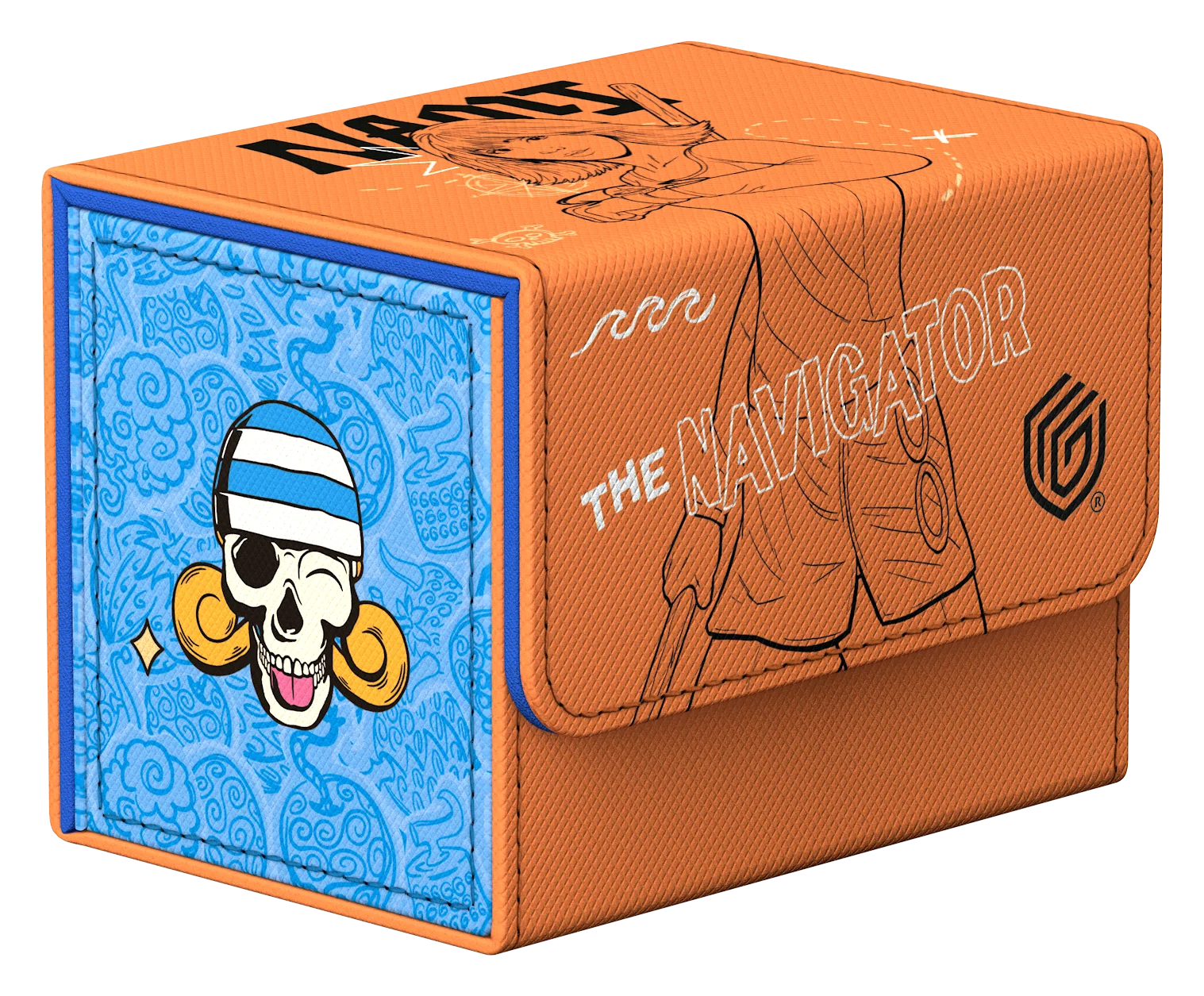 Ultimate Guard Sidewinder Xenoskin Deck Case - 80+ - One Piece - Nami